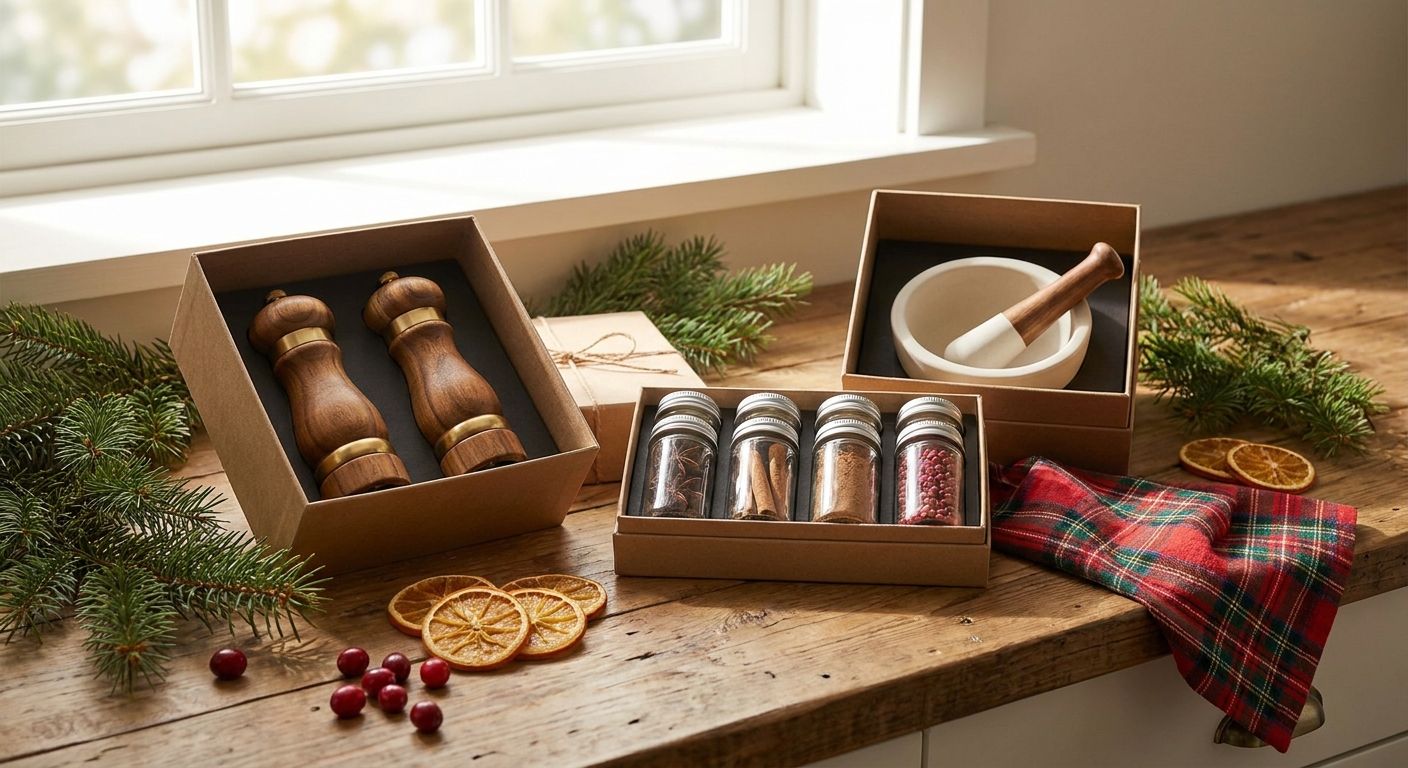 Best pepper mill and spice gift sets for Christmas