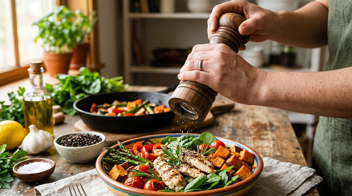 Pepper mill for paleo and Whole30 cooking