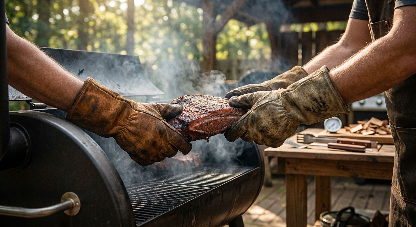 BBQ gloves for grilling and smoking
