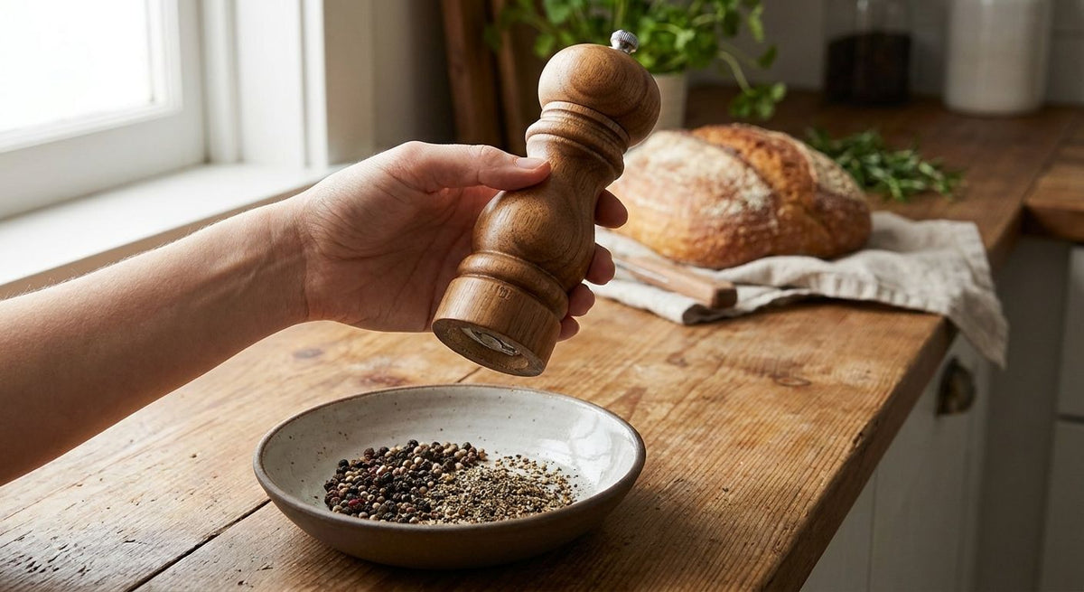 Best pepper mill for left-handed cooks