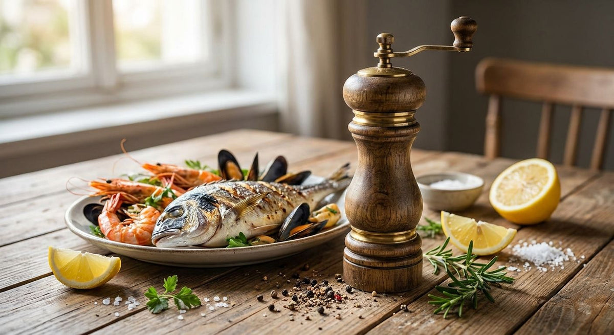 Best pepper mill for seafood and fish dishes