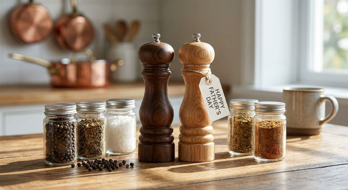 Pepper mill and spice gift sets for Father's Day