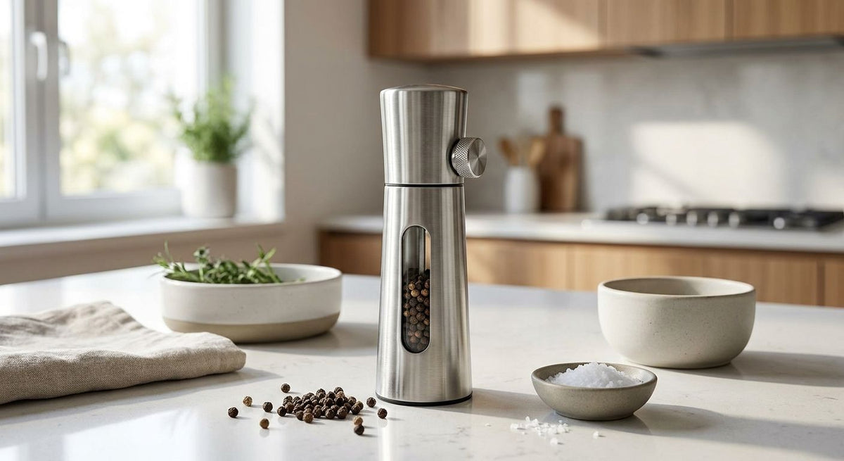Best stainless steel pepper mill for modern kitchens