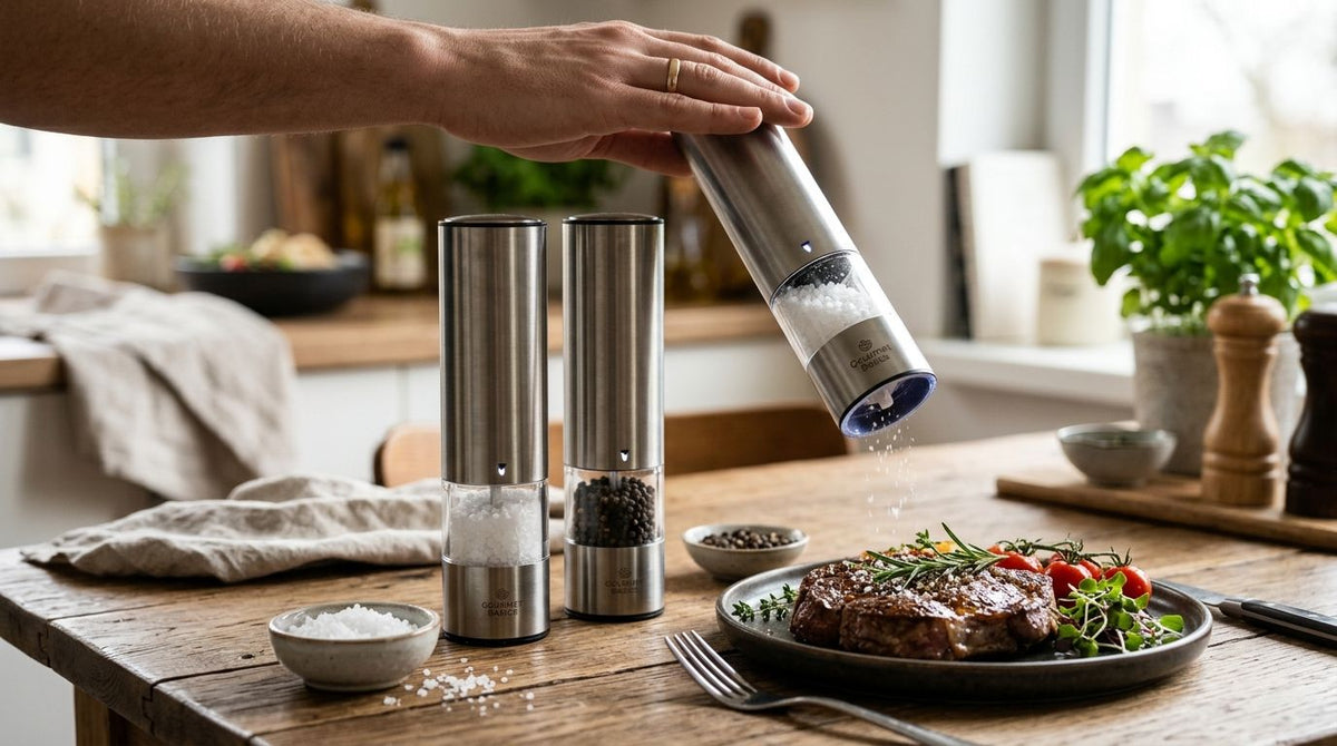 Best electric salt and pepper grinder for hands-free seasoning