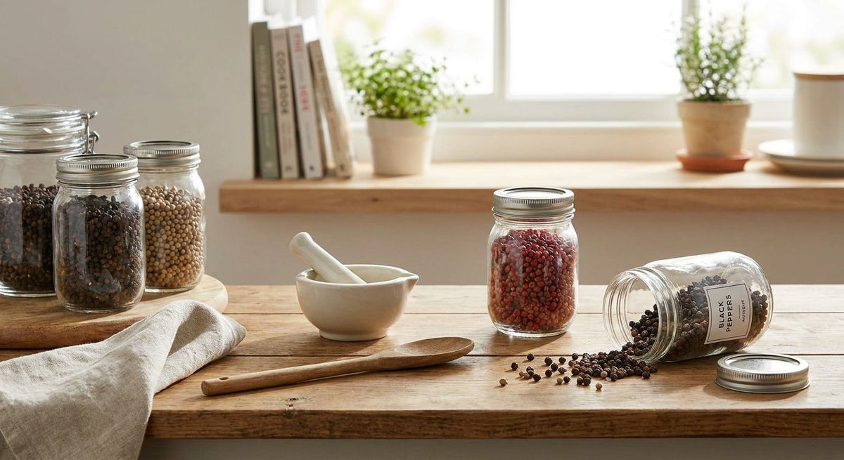 How to store peppercorns for maximum freshness