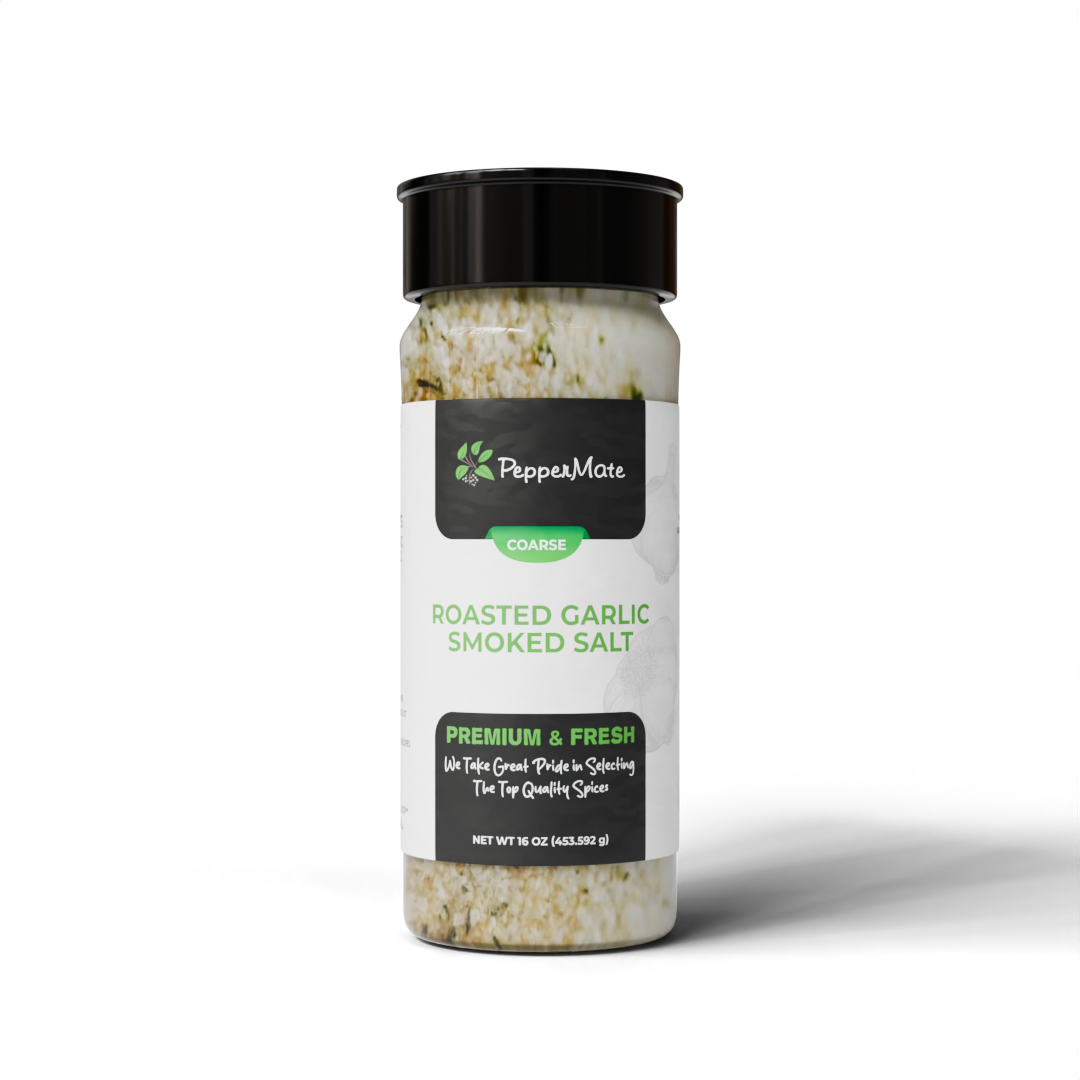 Coarse Roasted Garlic Smoked Salt