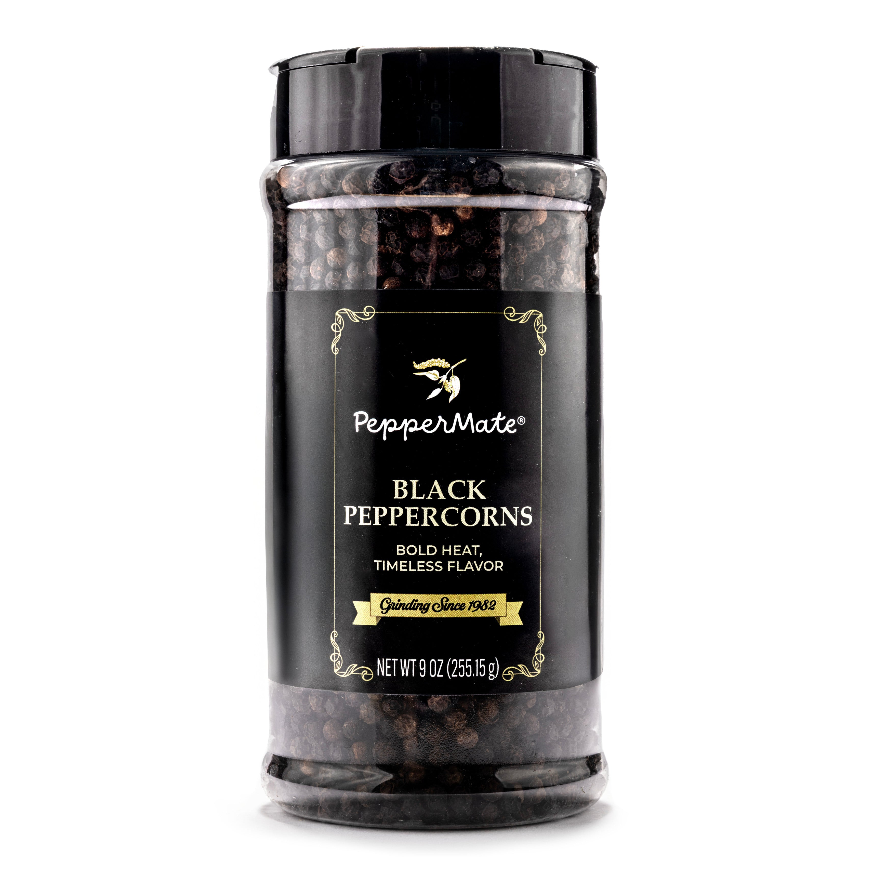Whole Black Peppercorns