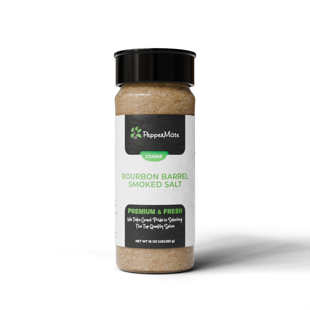 Coarse Bourbon Barrel Smoked Salt