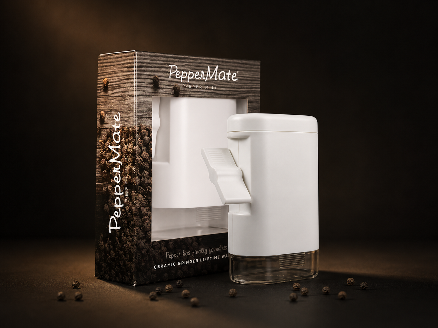 PepperMate Traditional Pepper Mill