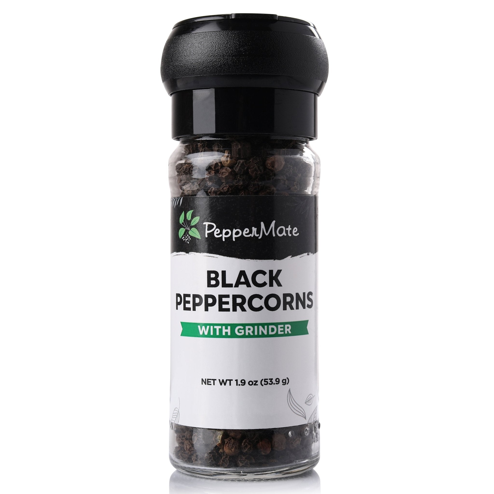 Disposable Black Peppercorn Grinder- 1.9 OZ