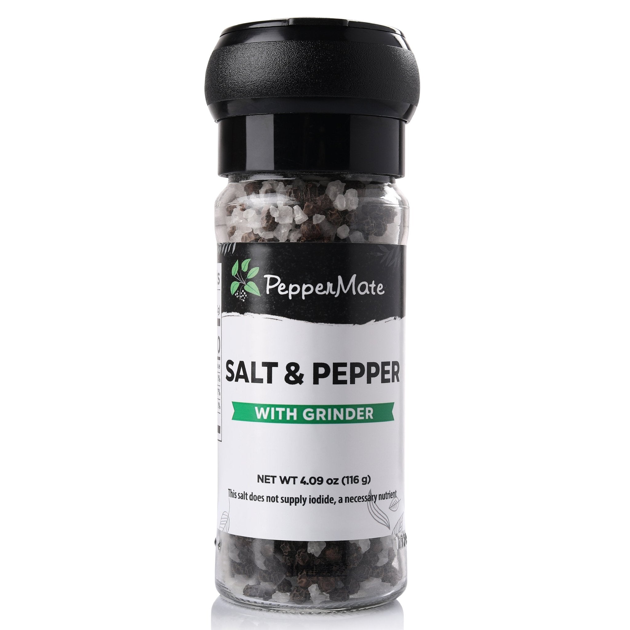 Disposable Salt & Pepper Grinder- 4.09 oz