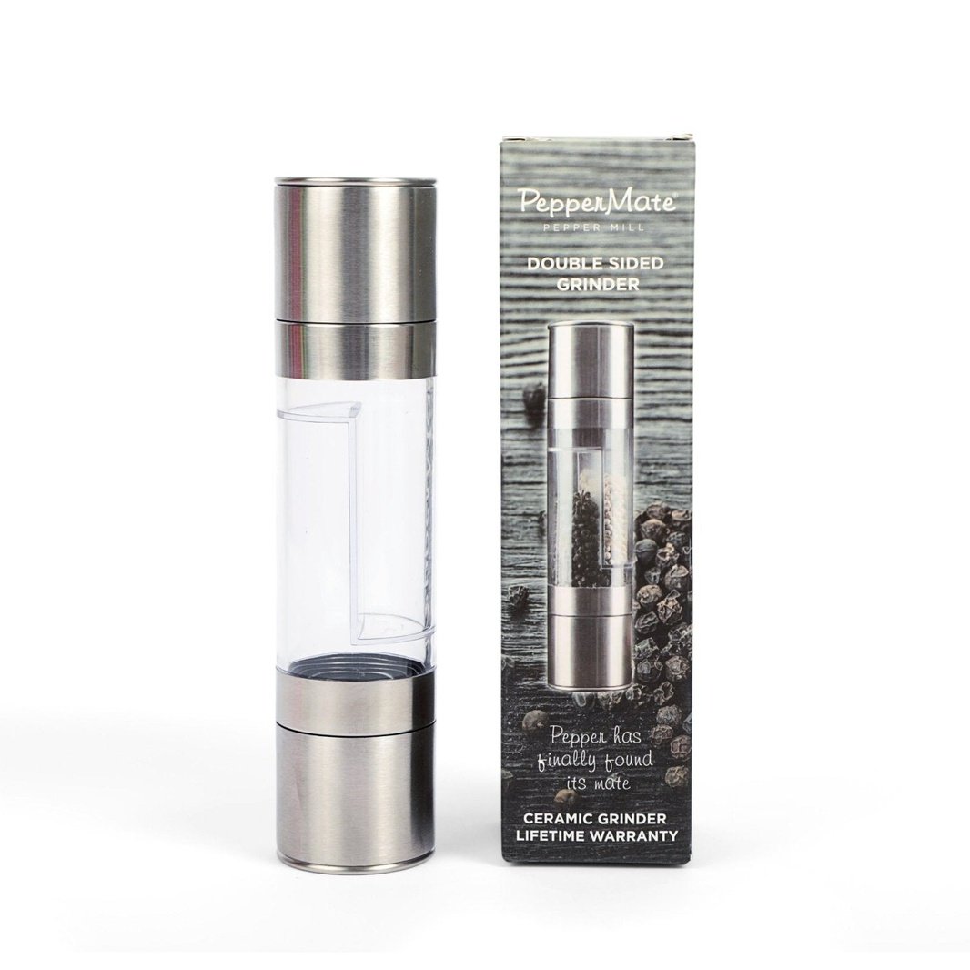 Double Sided Grinder- 2 in 1 Salt and Pepper