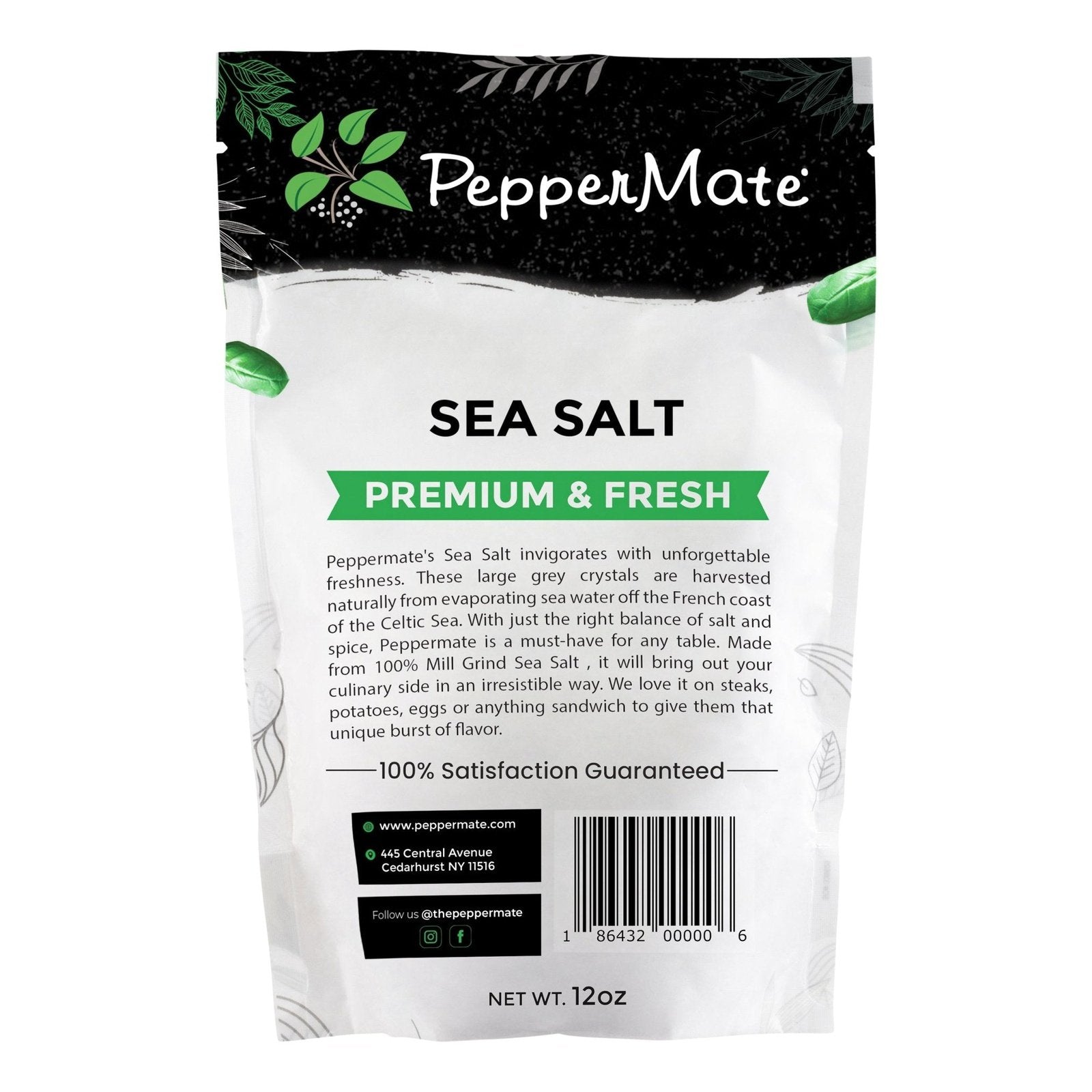 Gourmet Sea Salt 12 OZ