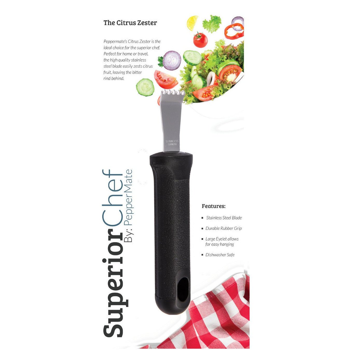 Superior Chef Simple Citrus Zester