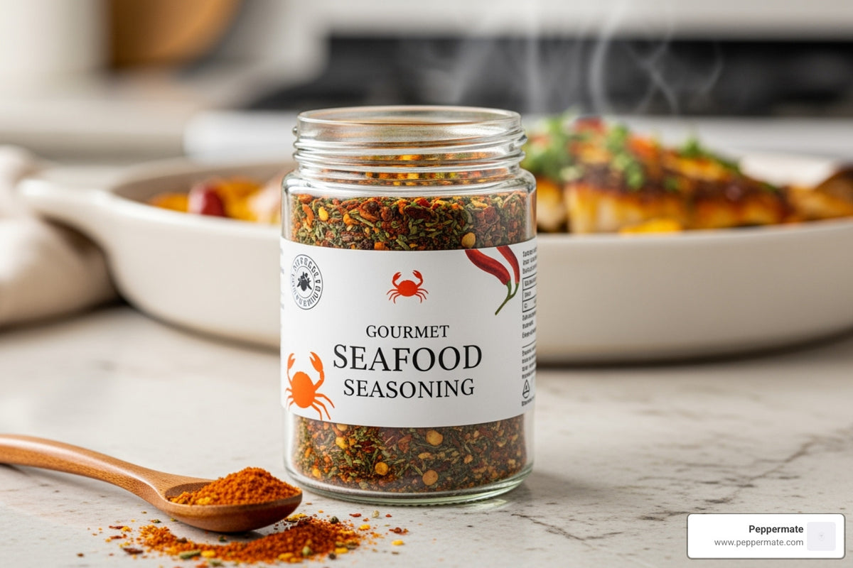 Hooked on Flavor Gourmet Village Seafood Seasoning Guide
