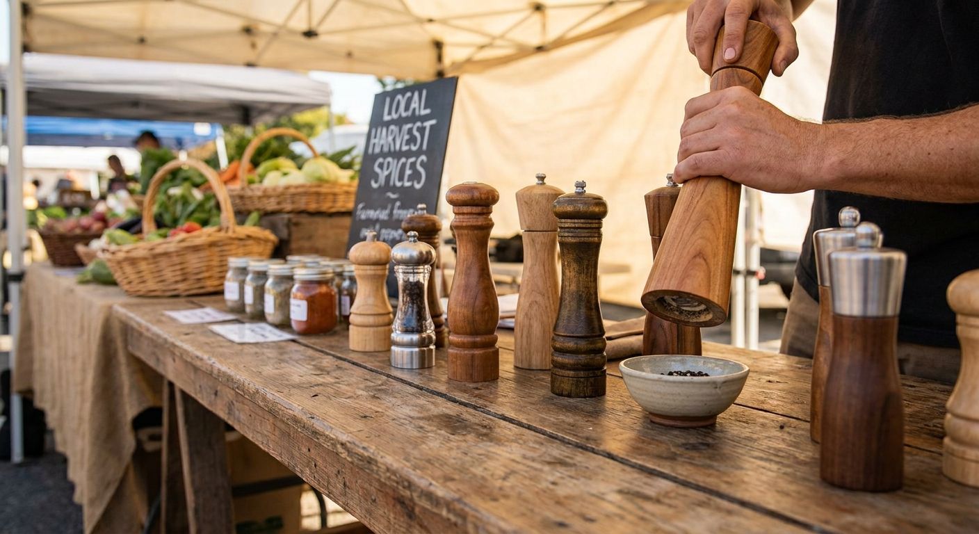 Best pepper mill for farmers market vendors