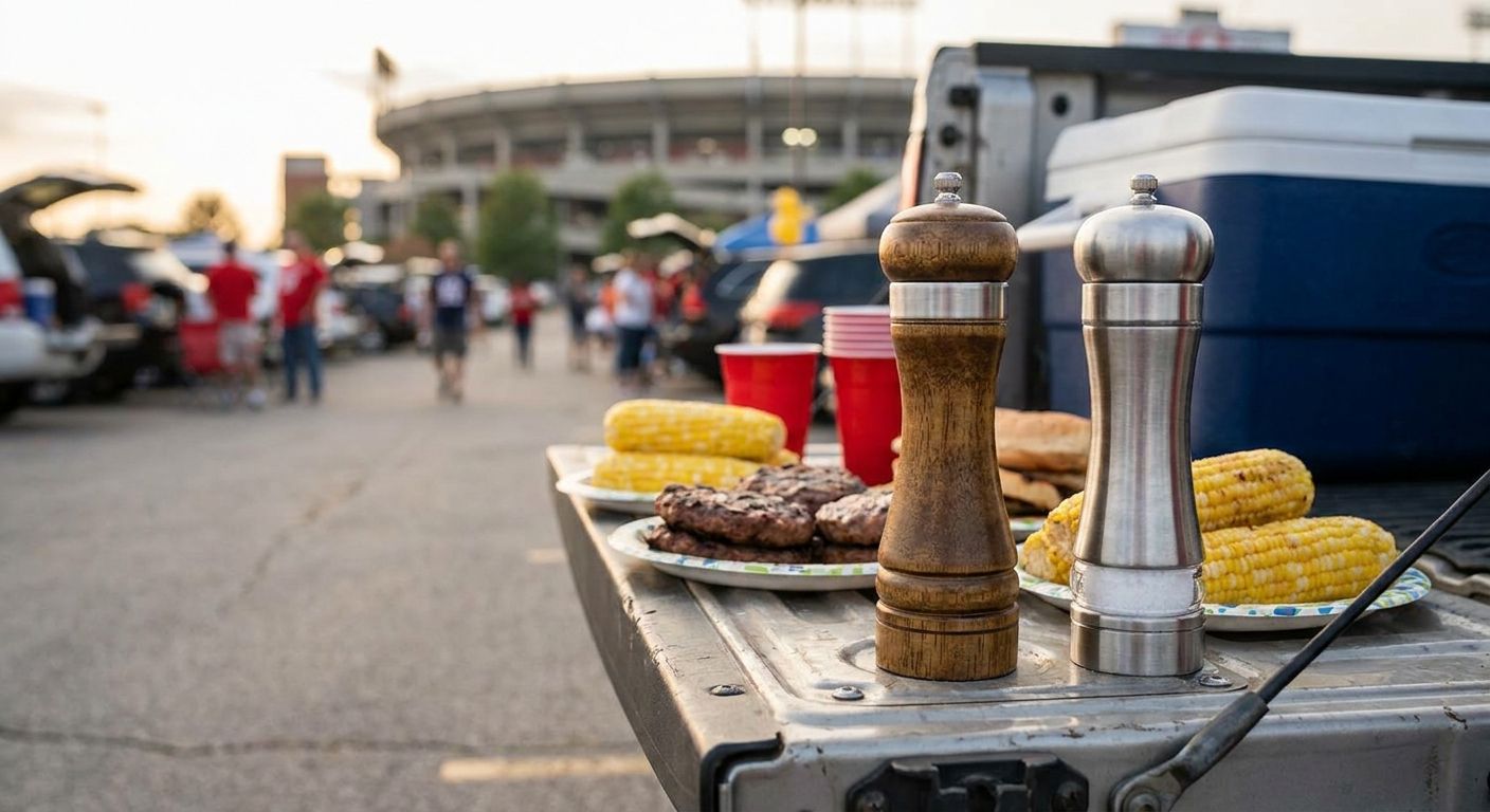 Best pepper mill and grinder set for tailgating