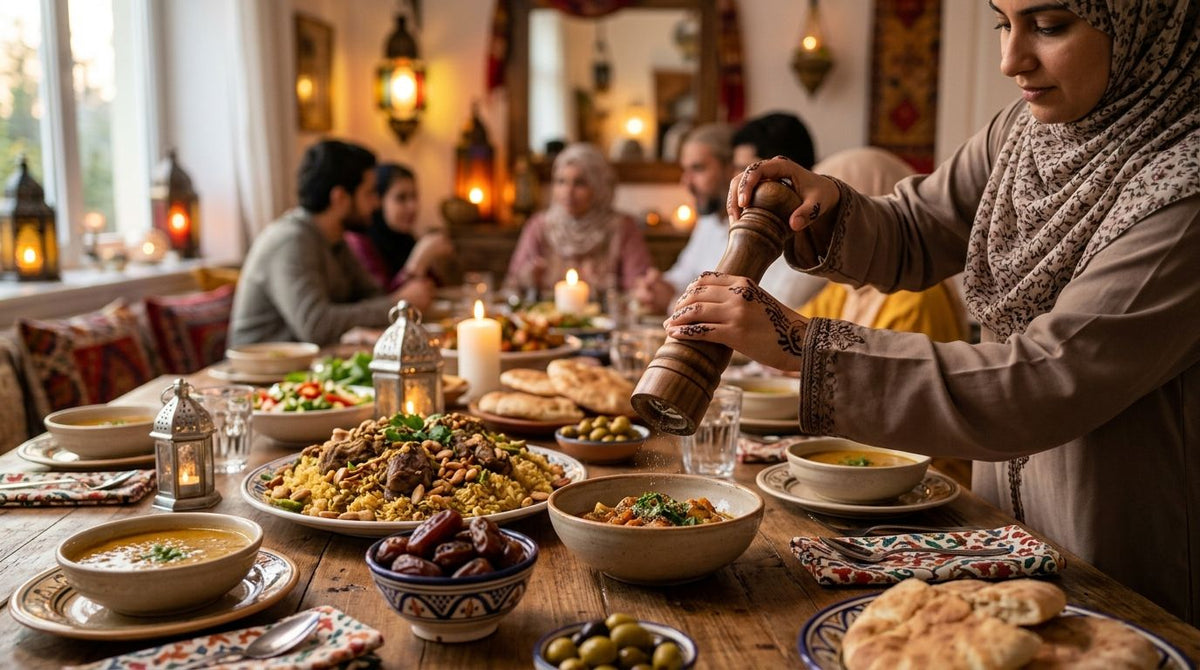 Pepper mill for Ramadan and Iftar dinners