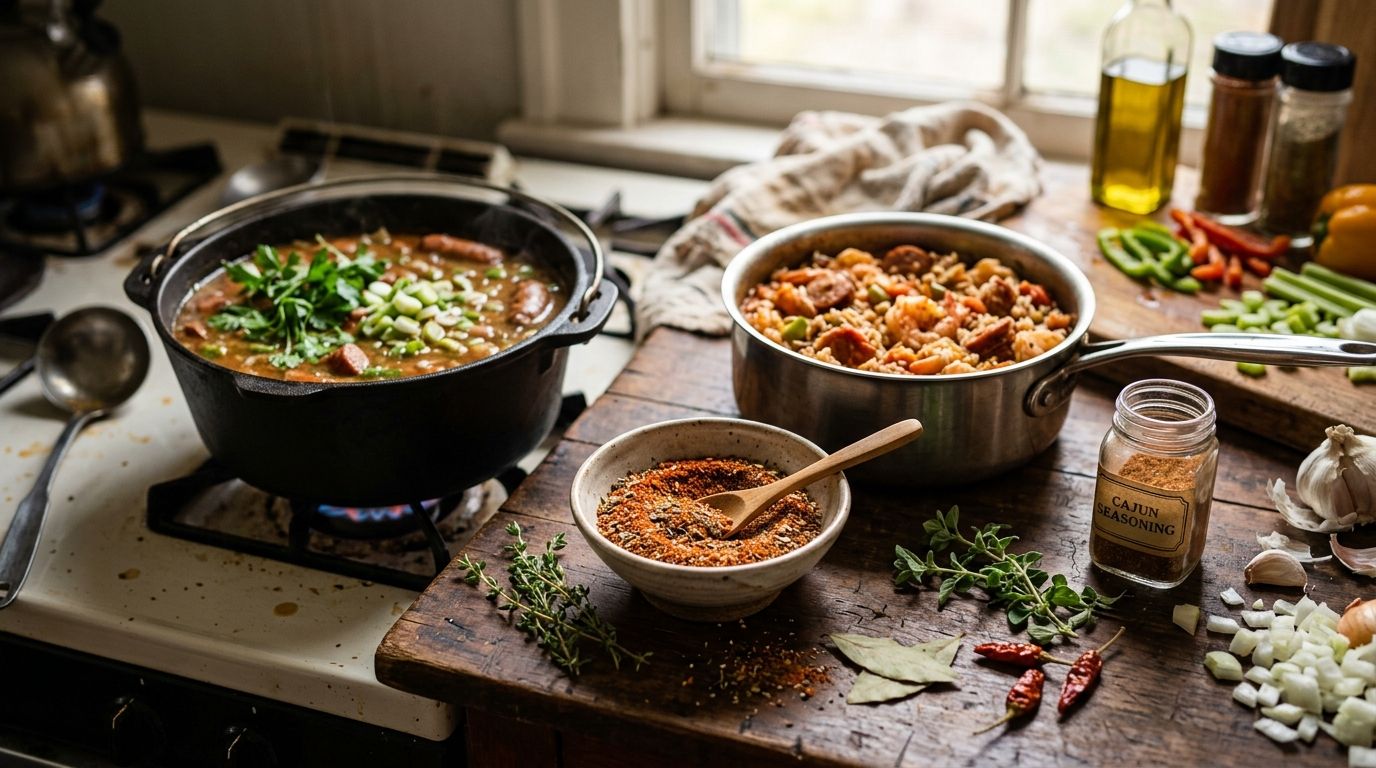 Cajun seasoning for jambalaya and gumbo nights