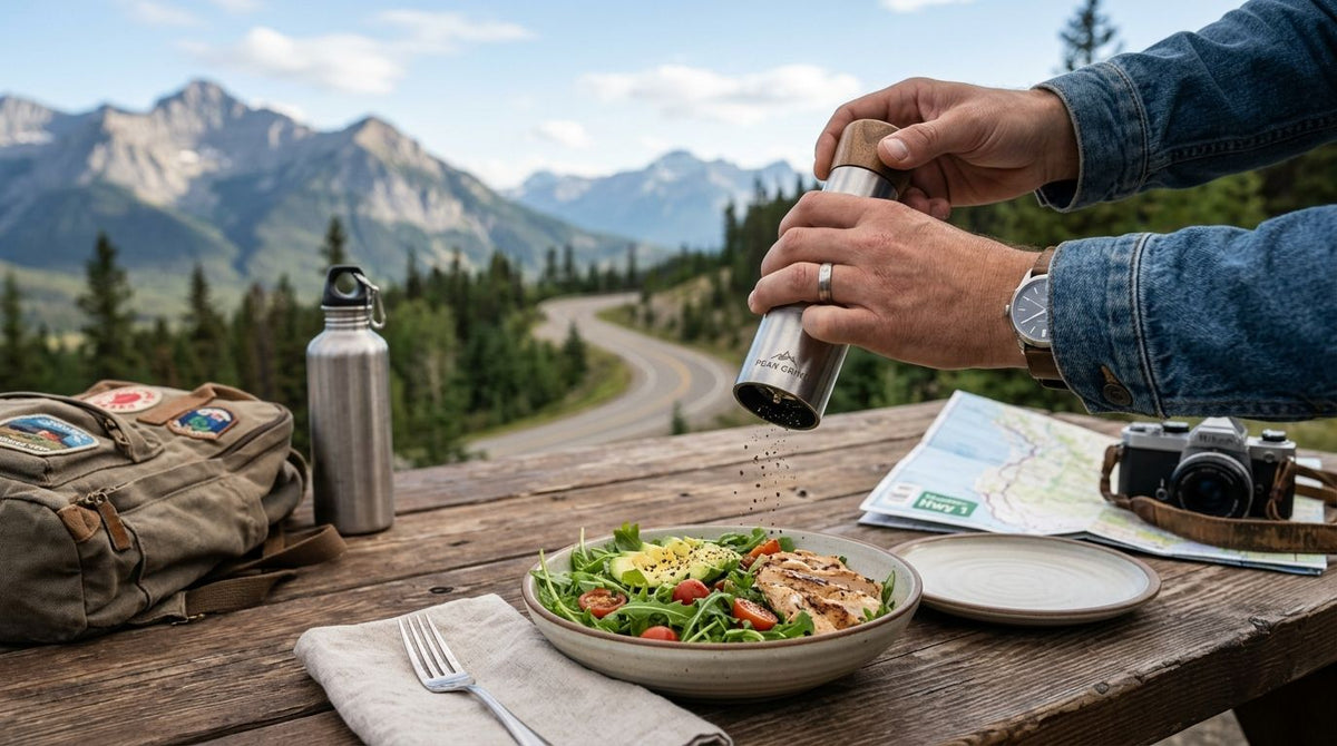 Best travel pepper mill for vacations and road trips
