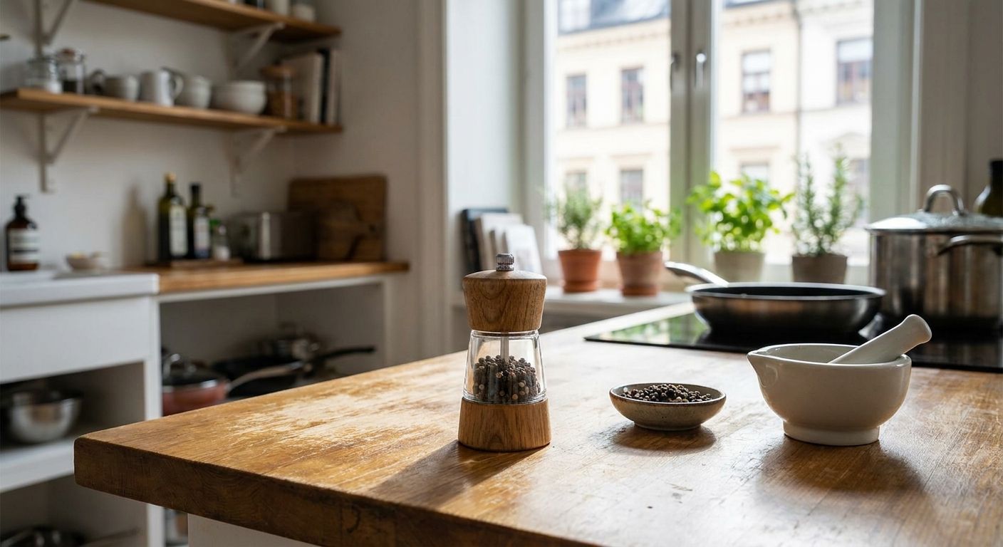 Best pepper mill for small apartment kitchens