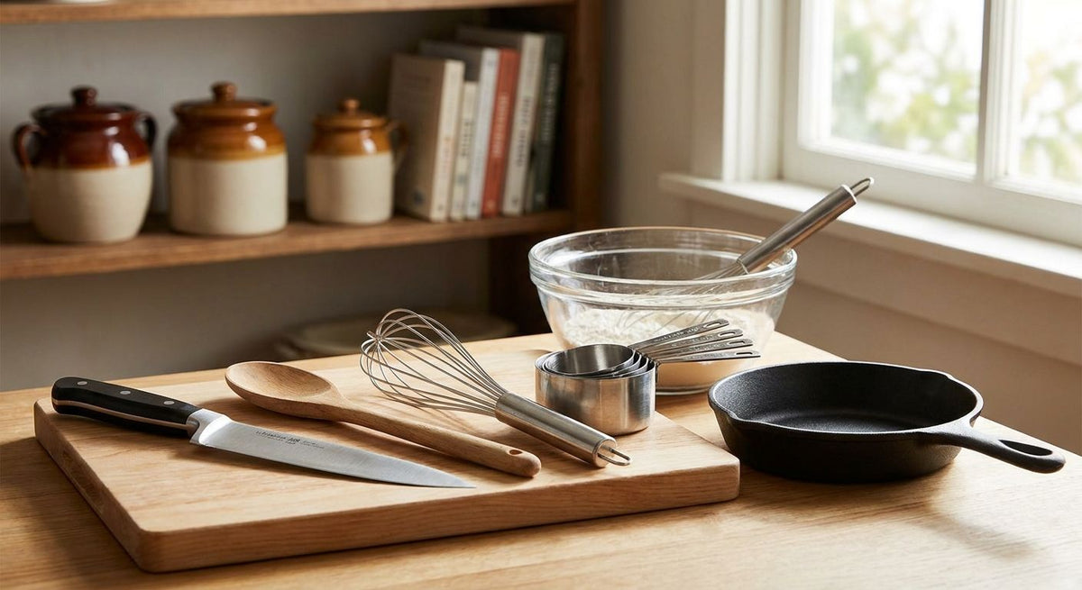 Best starter kitchen tools for new home cooks