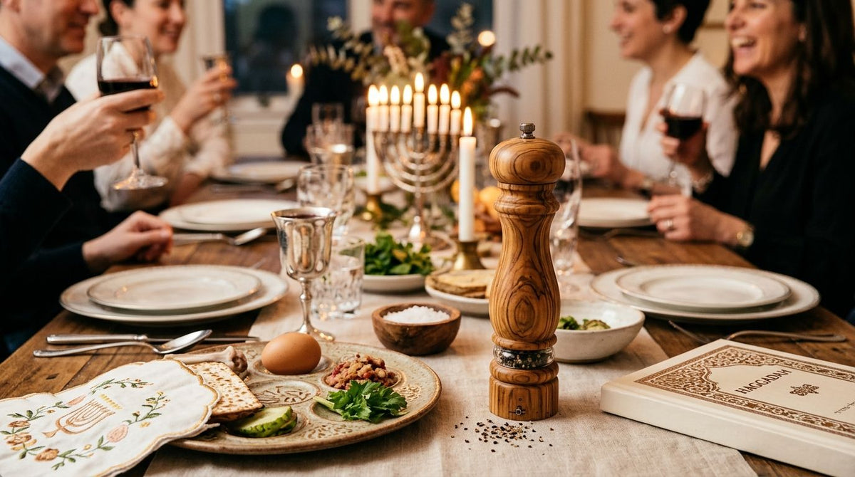 Pepper mill for Passover Seder dinners