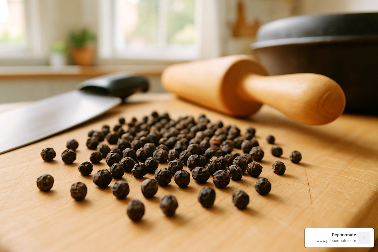 How to Crack Black Pepper When Your Grinder Goes AWOL