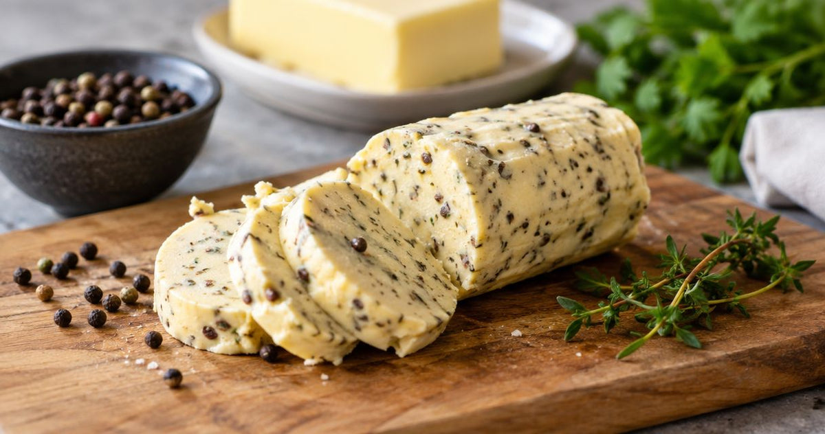 How to make a peppercorn compound butter