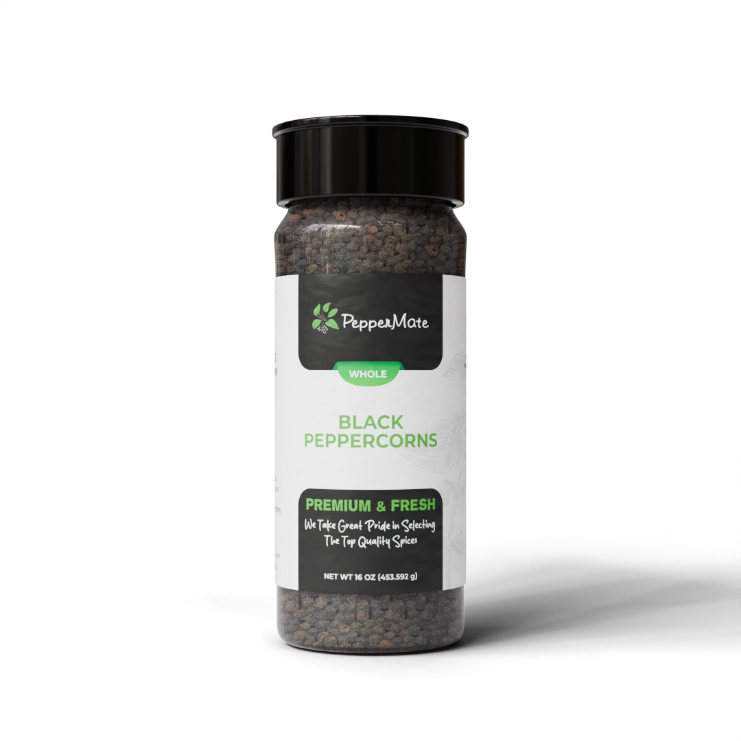 Whole Black Peppercorns