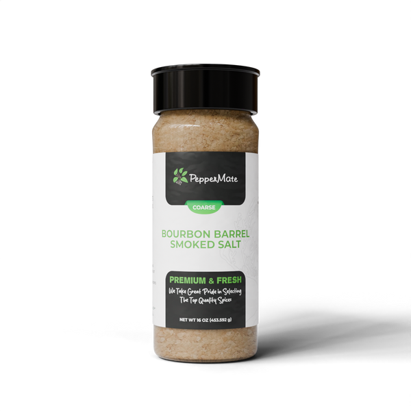 Coarse Bourbon Barrel Smoked Salt