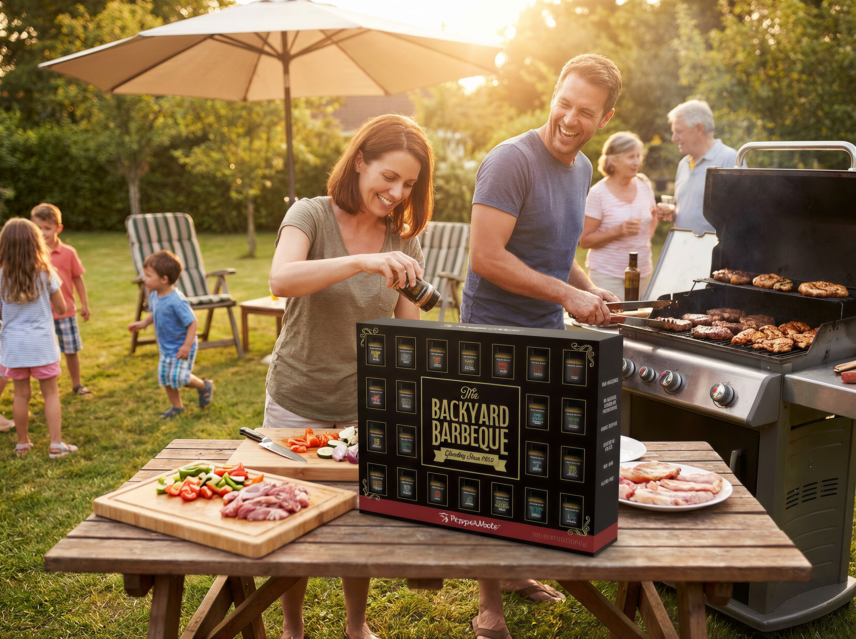 The Backyard Barbeque Spice Gift Set