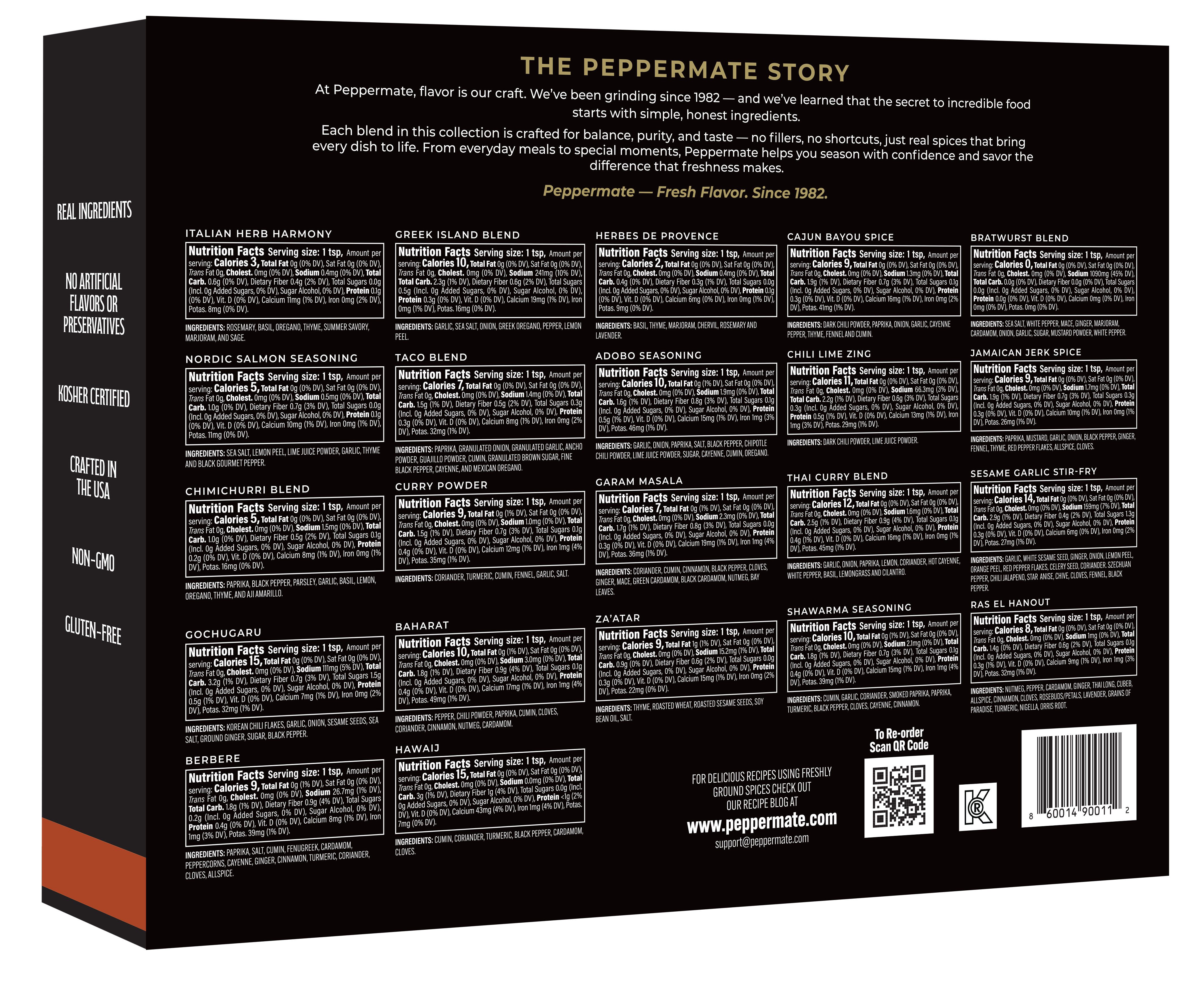 The Global Cuisine Spice Gift Set