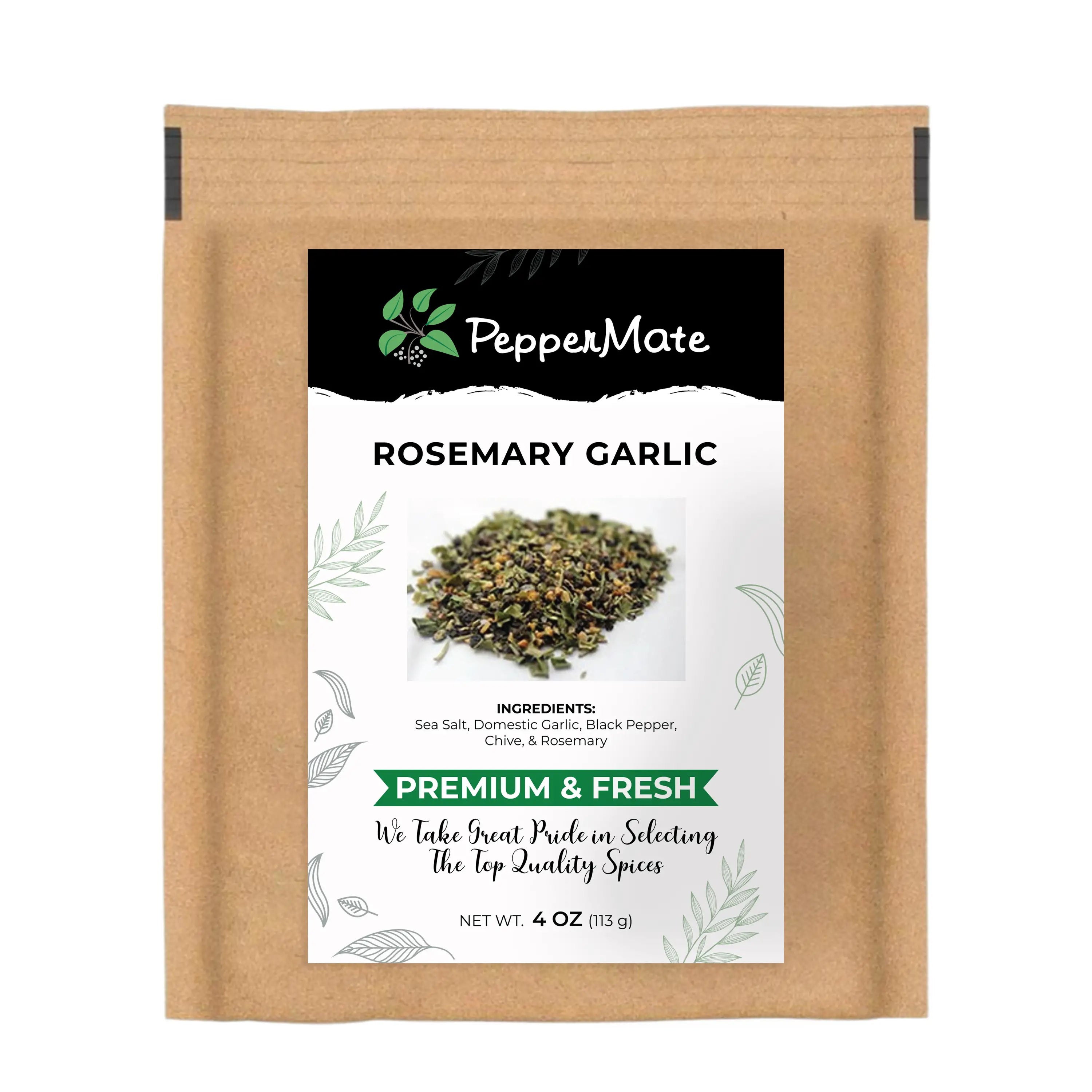 Grindable Rosemary Garlic Specialty Blend- 4 OZ