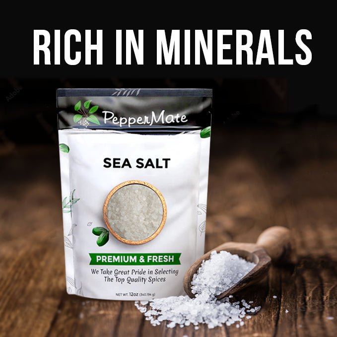 Supreme Tradition Natural Sea Salt with Grinder